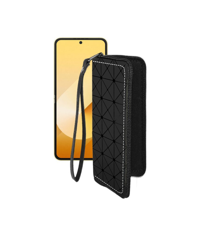 Чохол-гаманець з екошкіри для телефону Samsung Galaxy Z Flip 6 (SM-F741)
