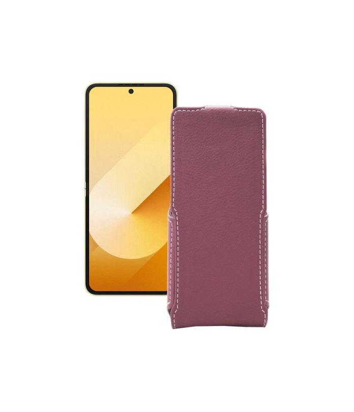 Чохол-флип з екошкіри для телефону Samsung Galaxy Z Flip 6 (SM-F741)