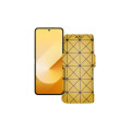 Чохол-книжка з екошкіри для телефону Samsung Galaxy Z Flip 6 (SM-F741)