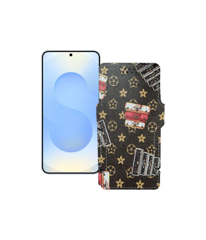 Чохол-книжка з екошкіри для телефону Samsung Galaxy S25 Plus (S936)