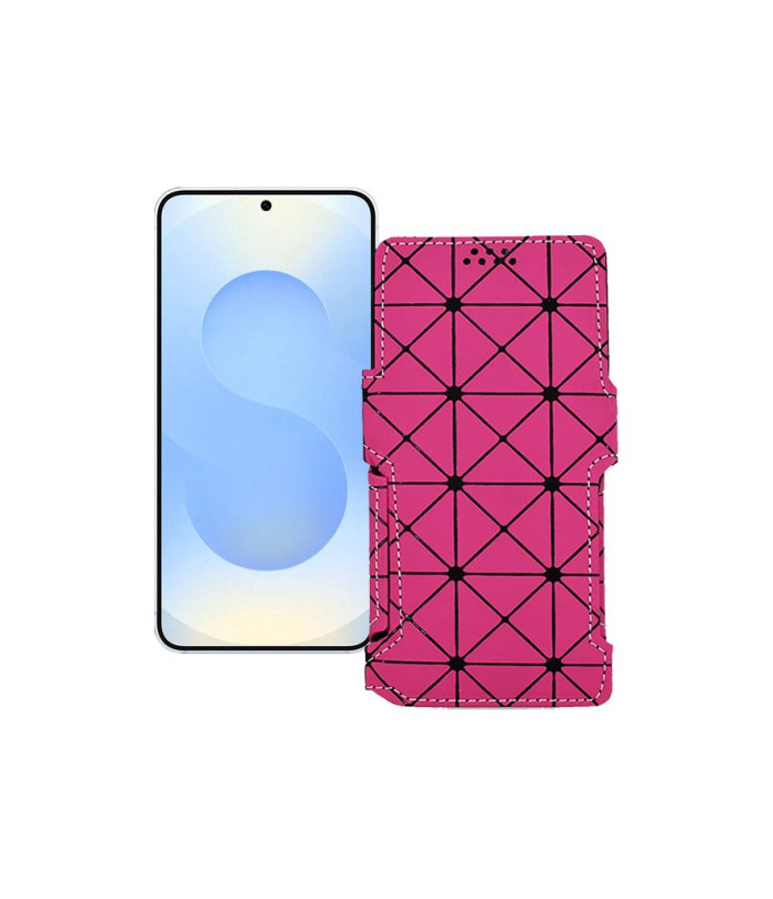Чохол-книжка з екошкіри для телефону Samsung Galaxy S25 Plus (S936)