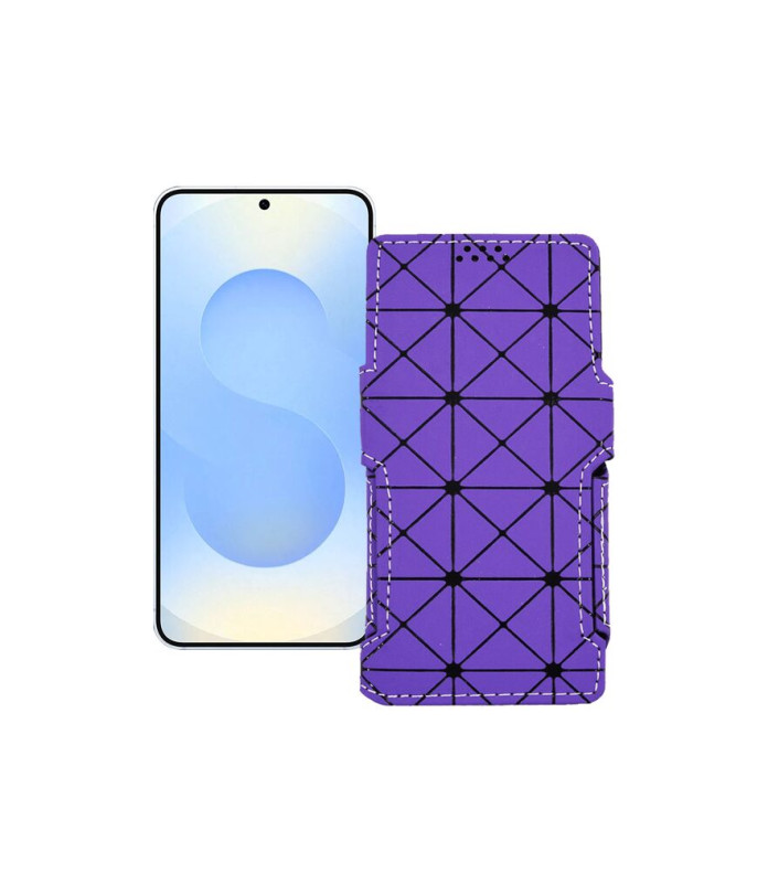 Чохол-книжка з екошкіри для телефону Samsung Galaxy S25 Plus (S936)