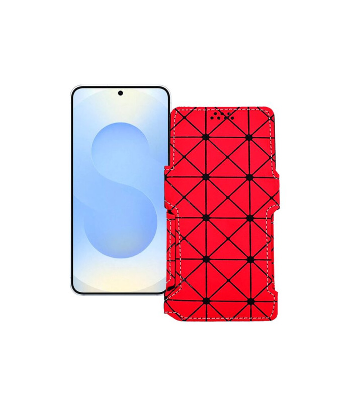 Чохол-книжка з екошкіри для телефону Samsung Galaxy S25 Plus (S936)