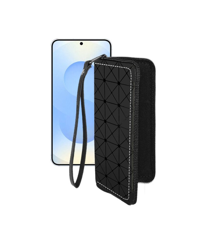 Чохол-гаманець з екошкіри для телефону Samsung Galaxy S25 Plus (S936)