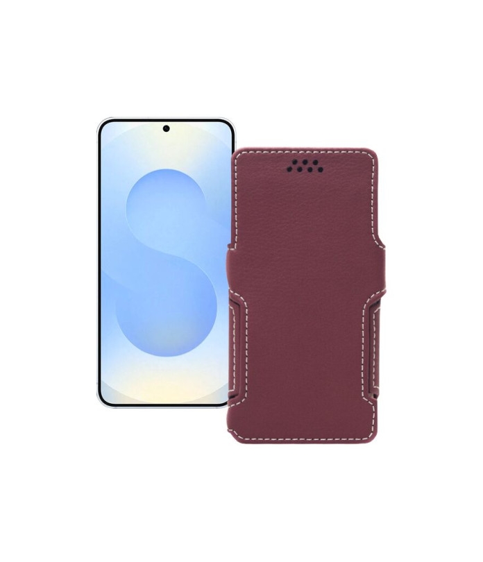 Чохол-книжка з екошкіри для телефону Samsung Galaxy S25 Plus (S936)