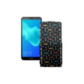 Чохол-флип з екошкіри для телефону Huawei Y5 Prime