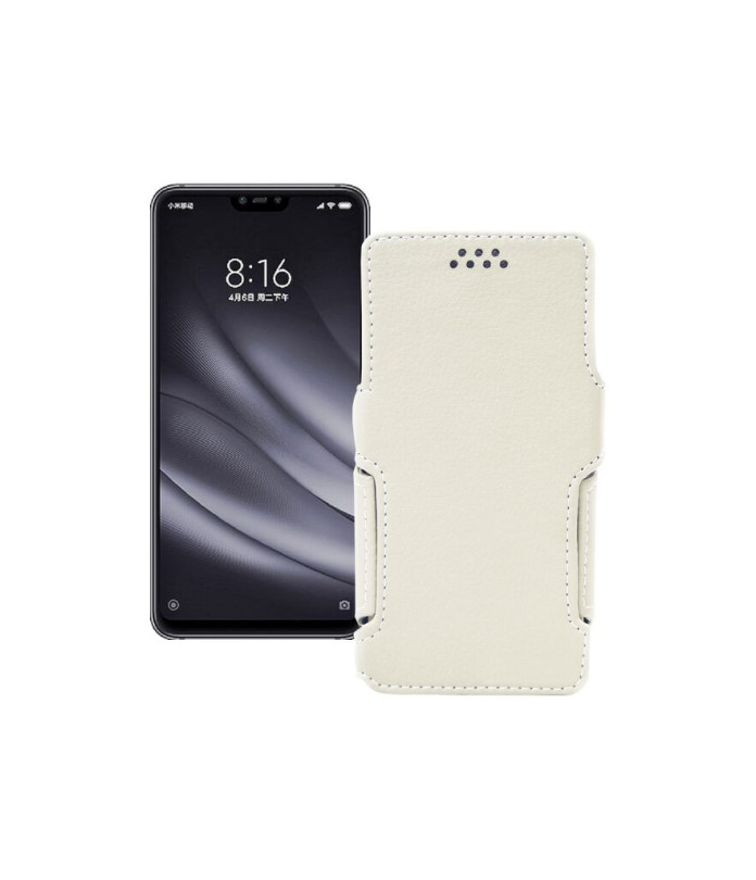 Чохол-книжка з екошкіри для телефону Xiaomi Mi 8 Lite