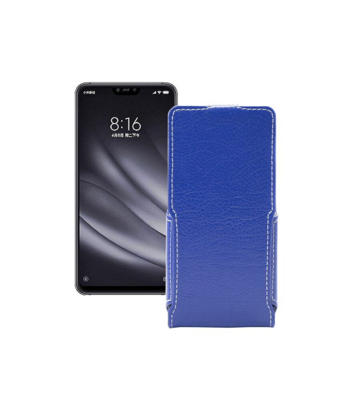 Чохол-флип з екошкіри для телефону Xiaomi Mi 8 Lite