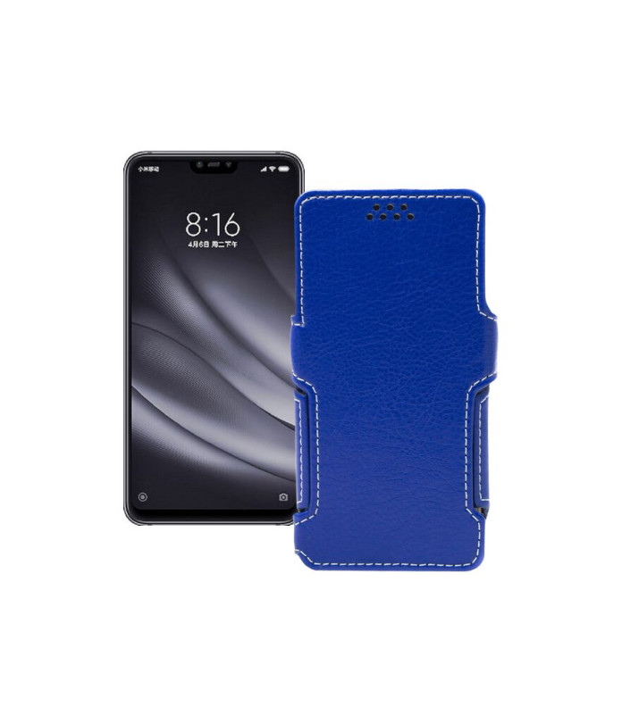 Чохол-книжка з екошкіри для телефону Xiaomi Mi 8 Lite