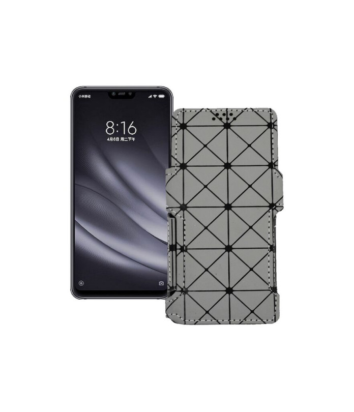 Чохол-книжка з екошкіри для телефону Xiaomi Mi 8 Lite