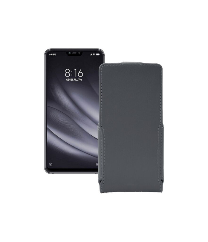 Чохол-флип з екошкіри для телефону Xiaomi Mi 8 Lite