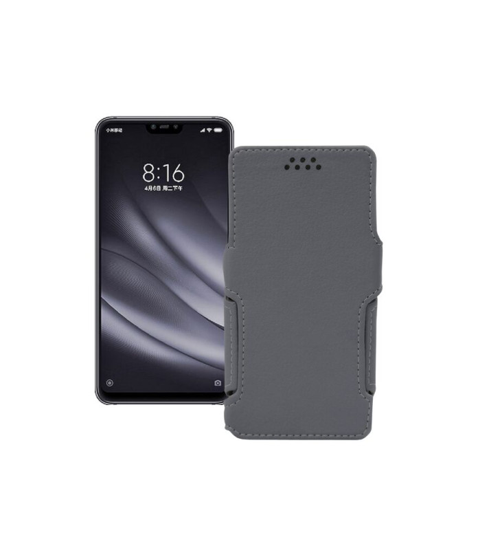 Чохол-книжка з екошкіри для телефону Xiaomi Mi 8 Lite