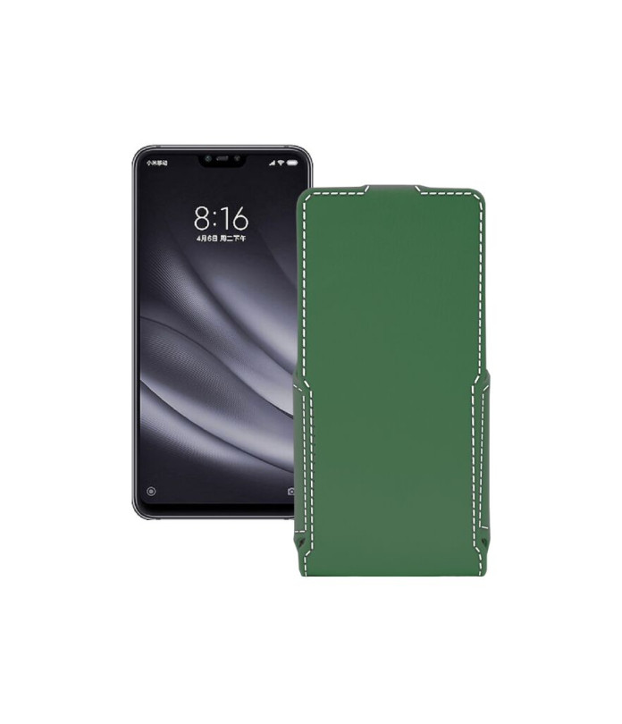 Чохол-флип з екошкіри для телефону Xiaomi Mi 8 Lite