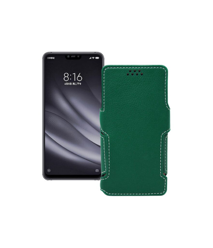 Чохол-книжка з екошкіри для телефону Xiaomi Mi 8 Lite