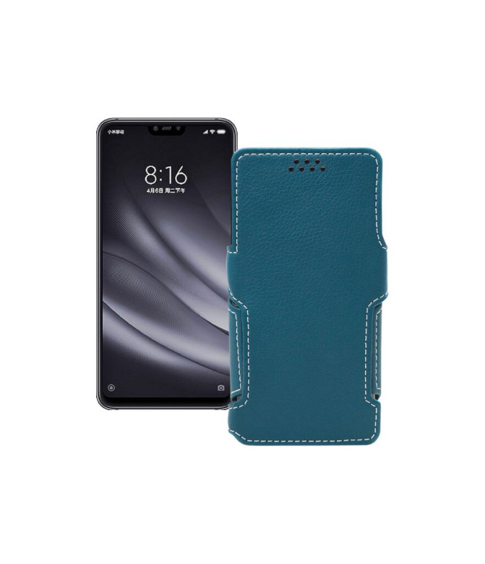 Чохол-книжка з екошкіри для телефону Xiaomi Mi 8 Lite