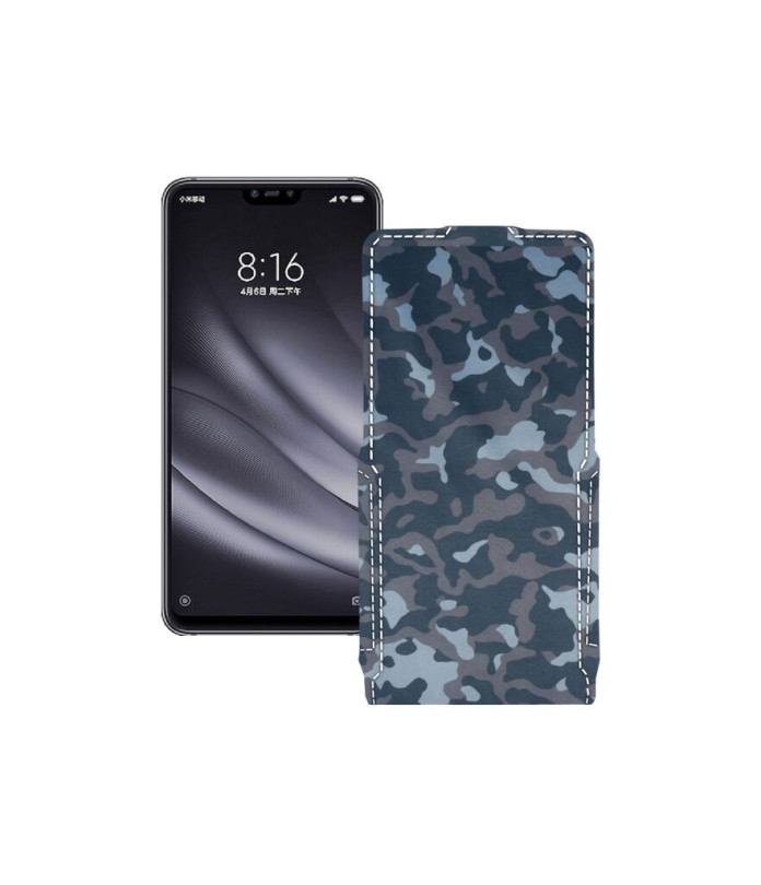 Чохол-флип з екошкіри для телефону Xiaomi Mi 8 Lite