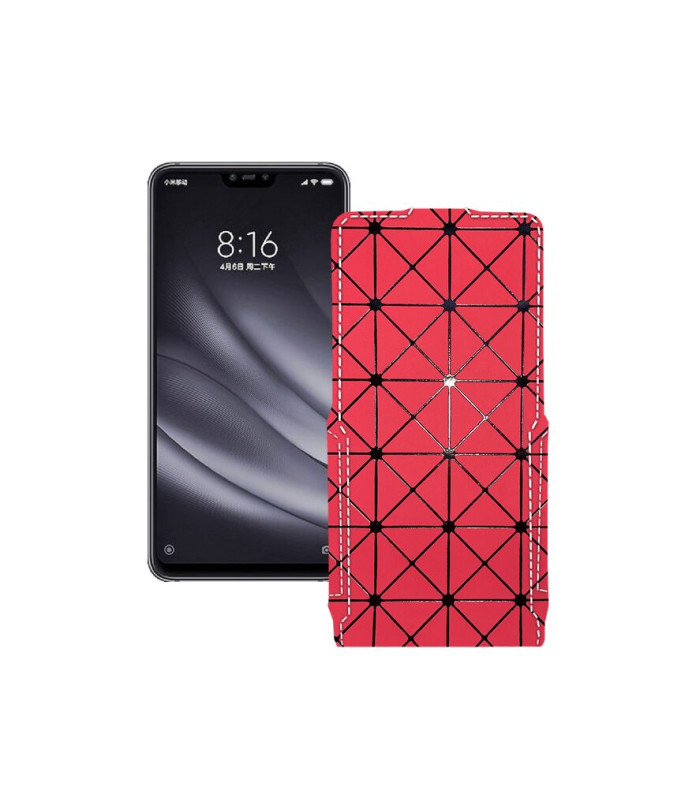 Чохол-флип з екошкіри для телефону Xiaomi Mi 8 Lite