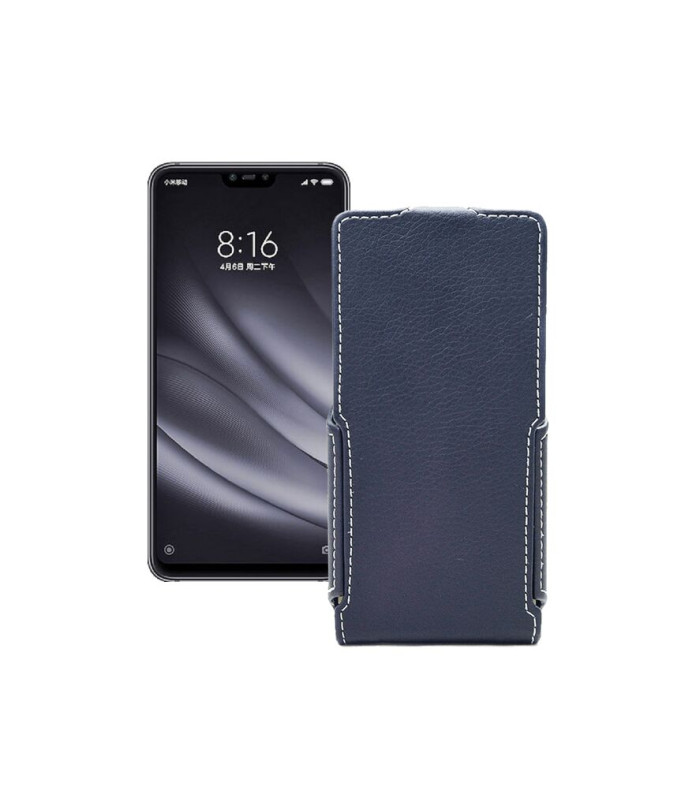 Чохол-флип з екошкіри для телефону Xiaomi Mi 8 Lite