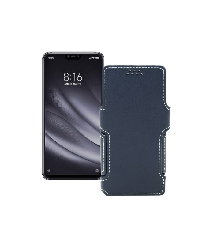 Чохол-книжка з екошкіри для телефону Xiaomi Mi 8 Lite