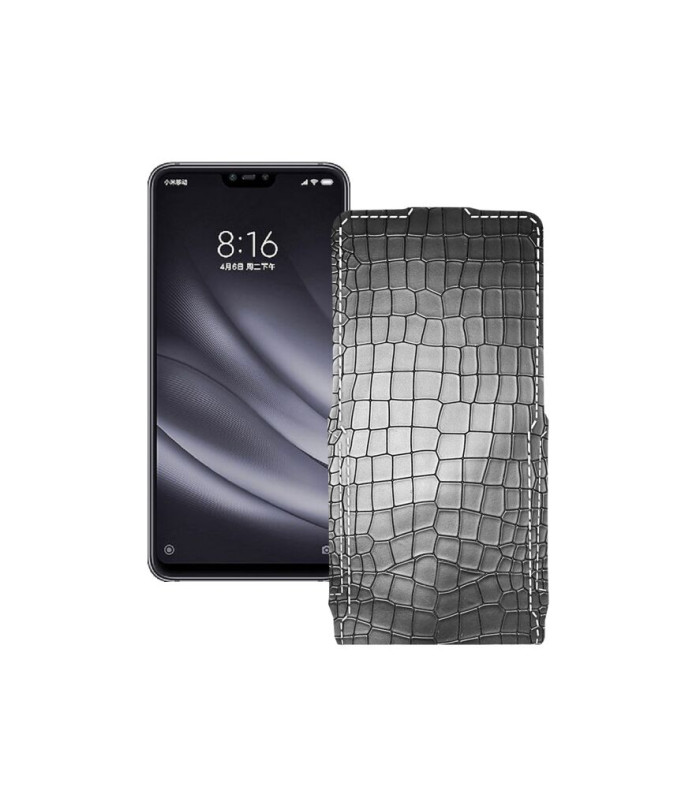 Чохол-флип з екошкіри для телефону Xiaomi Mi 8 Lite