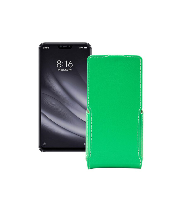 Чохол-флип з екошкіри для телефону Xiaomi Mi 8 Lite