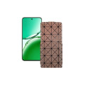 Чохол-флип з екошкіри для телефону OPPO A3i Plus