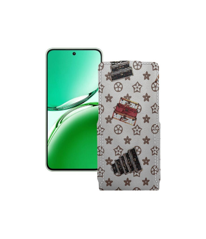 Чохол-флип з екошкіри для телефону OPPO A3i Plus