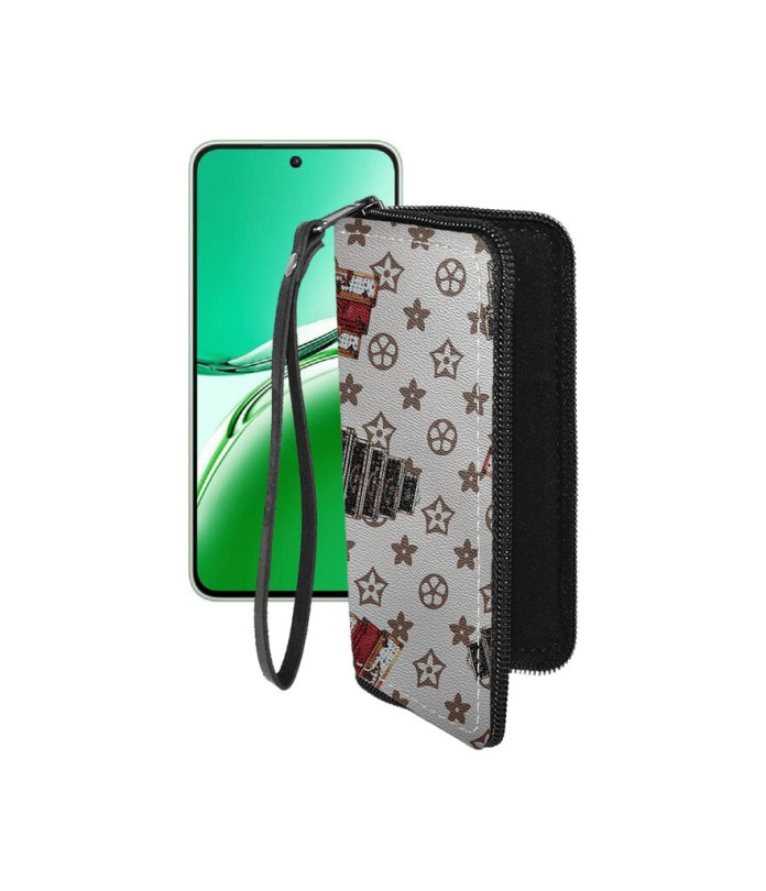 Чохол-гаманець з екошкіри для телефону OPPO A3i Plus