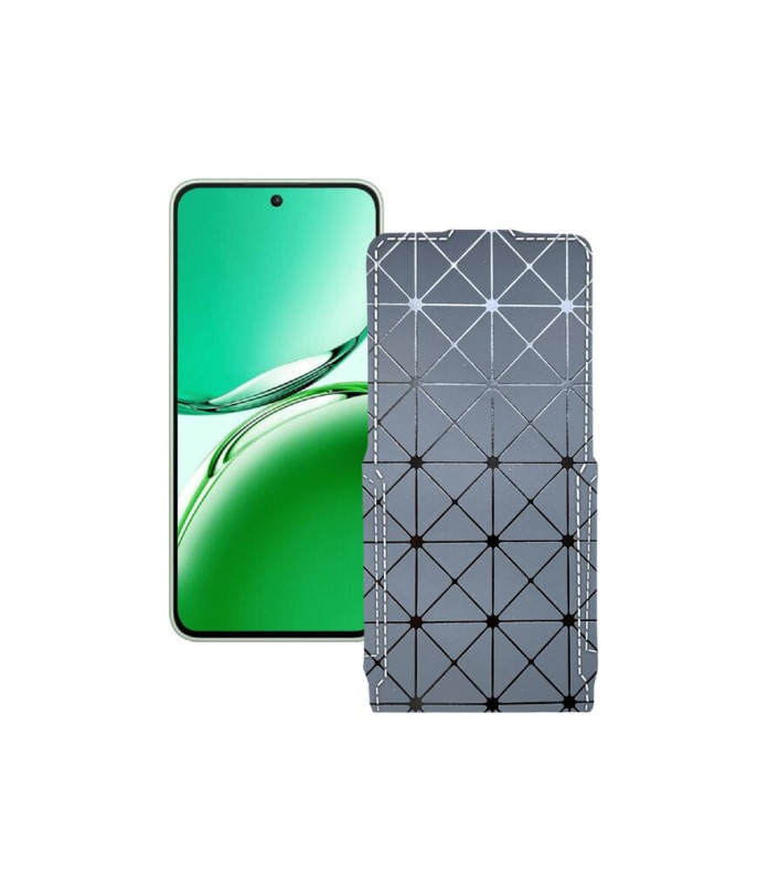 Чохол-флип з екошкіри для телефону OPPO A3i Plus
