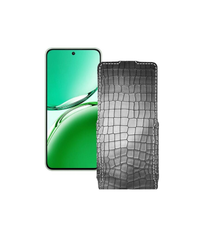 Чохол-флип з екошкіри для телефону OPPO A3i Plus