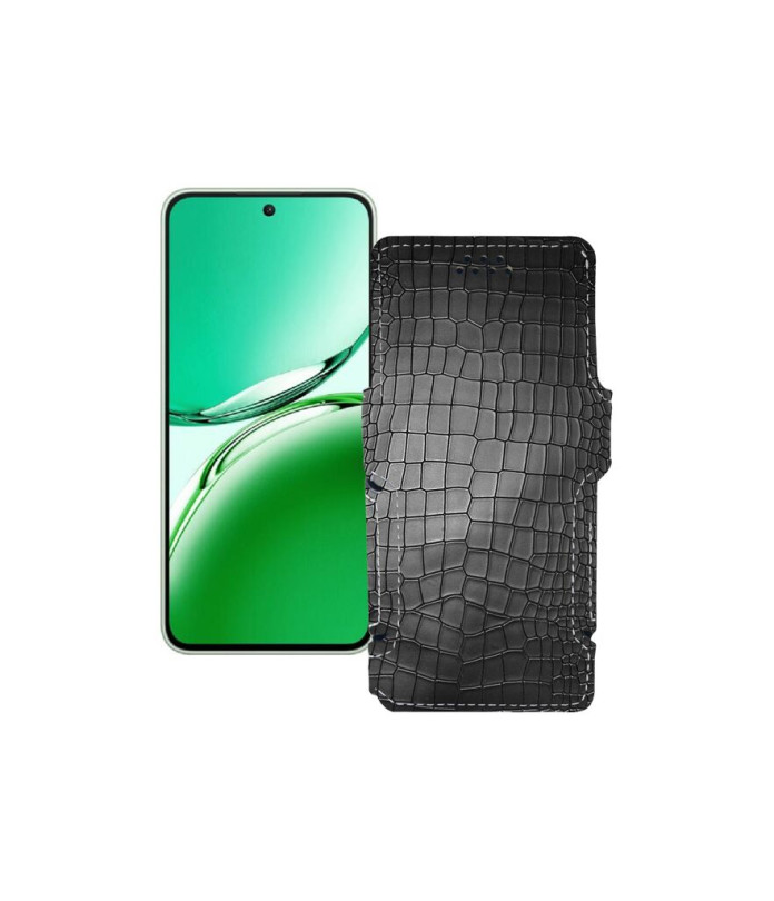 Чохол-книжка з екошкіри для телефону OPPO A3i Plus