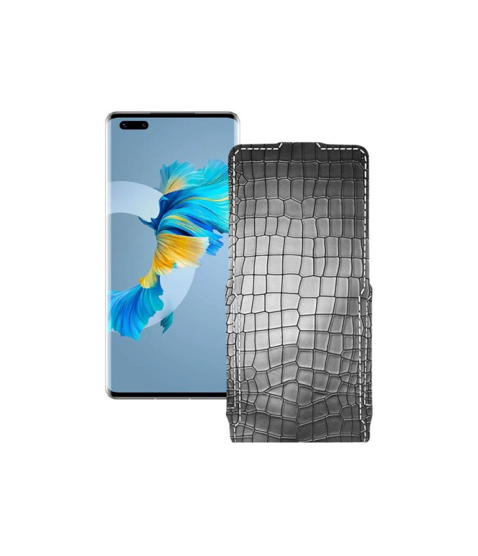 Чохол-флип з екошкіри для телефону Huawei Mate 40 Pro