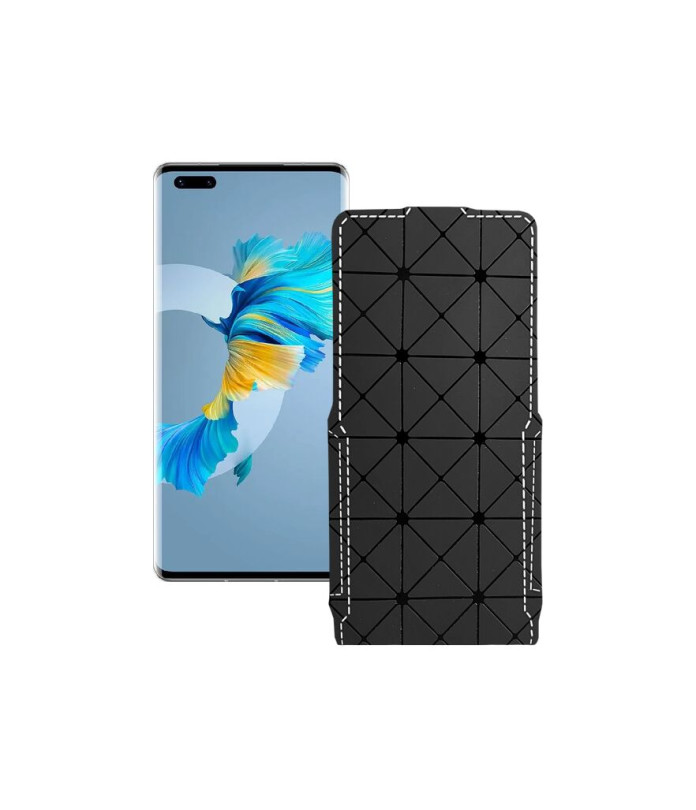 Чохол-флип з екошкіри для телефону Huawei Mate 40 Pro