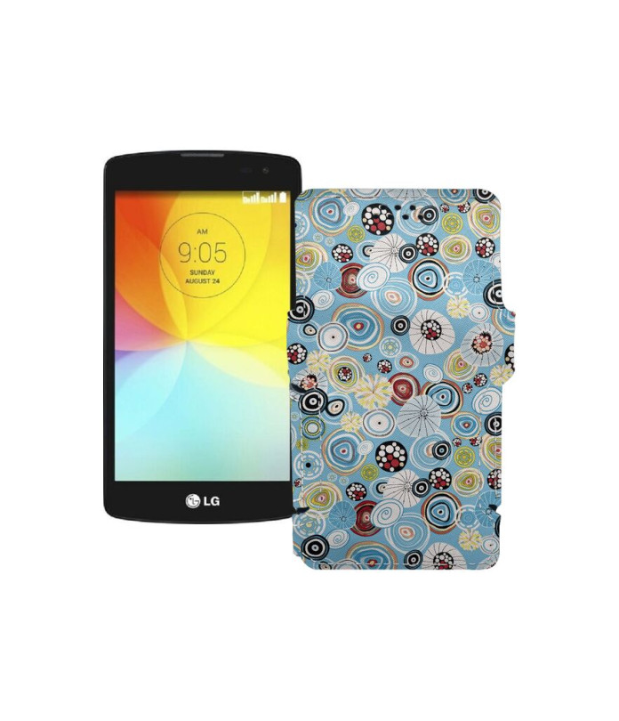 Чохол-книжка з екошкіри для телефону LG L Fino (D295)