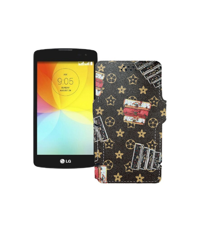 Чохол-книжка з екошкіри для телефону LG L Fino (D295)