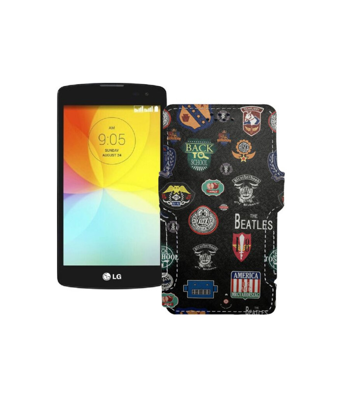 Чохол-книжка з екошкіри для телефону LG L Fino (D295)