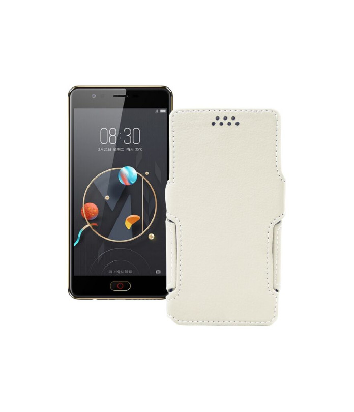 Чохол-книжка з екошкіри для телефону ZTE Nubia M2 lite