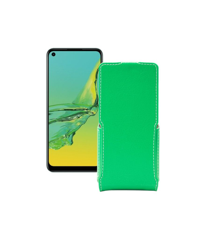 Чохол-флип з екошкіри для телефону OPPO a32