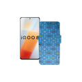 Чохол-книжка з екошкіри для телефону Vivo iQOO 8