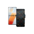 Чохол-книжка з екошкіри для телефону Vivo iQOO 8