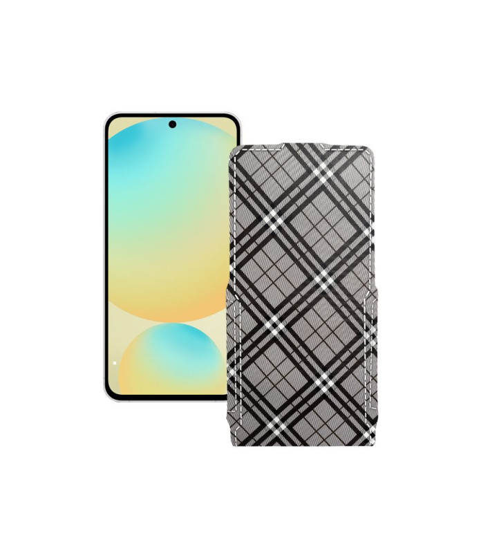 Чохол-флип з екошкіри для телефону Samsung Galaxy S24 FE (S721)