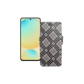 Чохол-книжка з екошкіри для телефону Samsung Galaxy S24 FE (S721)