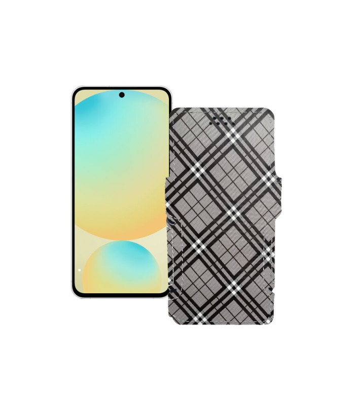 Чохол-книжка з екошкіри для телефону Samsung Galaxy S24 FE (S721)