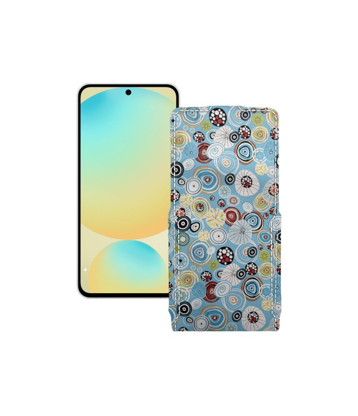 Чохол-флип з екошкіри для телефону Samsung Galaxy S24 FE (S721)