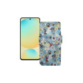 Чохол-книжка з екошкіри для телефону Samsung Galaxy S24 FE (S721)