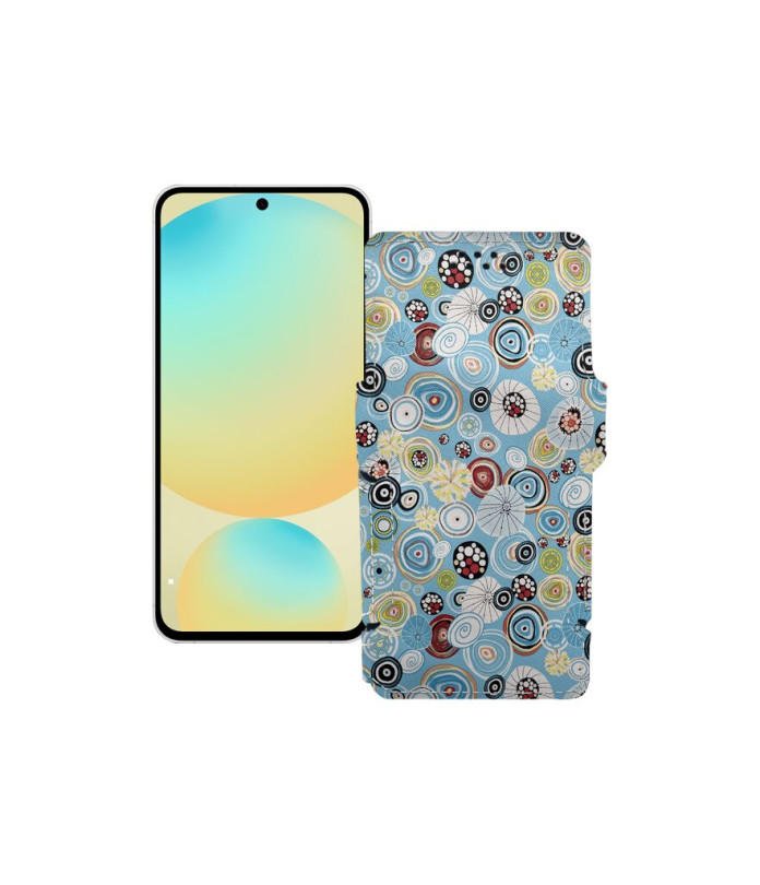 Чохол-книжка з екошкіри для телефону Samsung Galaxy S24 FE (S721)