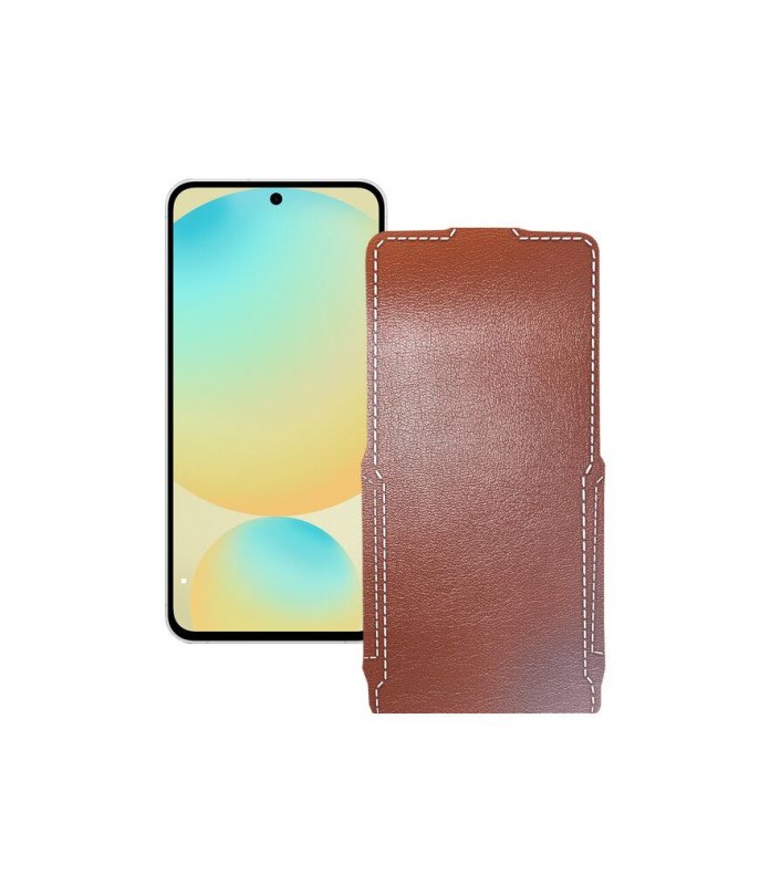 Чохол-флип з екошкіри для телефону Samsung Galaxy S24 FE (S721)