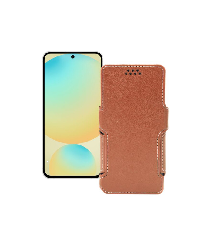 Чохол-книжка з екошкіри для телефону Samsung Galaxy S24 FE (S721)