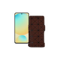 Чохол-книжка з екошкіри для телефону Samsung Galaxy S24 FE (S721)