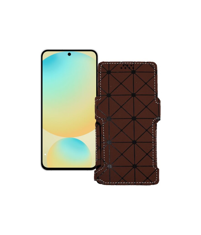 Чохол-книжка з екошкіри для телефону Samsung Galaxy S24 FE (S721)